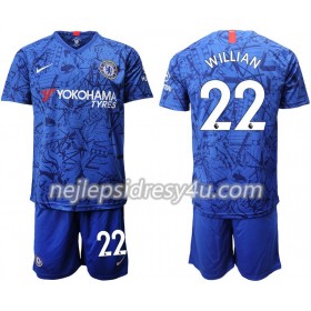 Fotbalový Dres Chelsea Willian 22 Dětské Domácí 2019/20